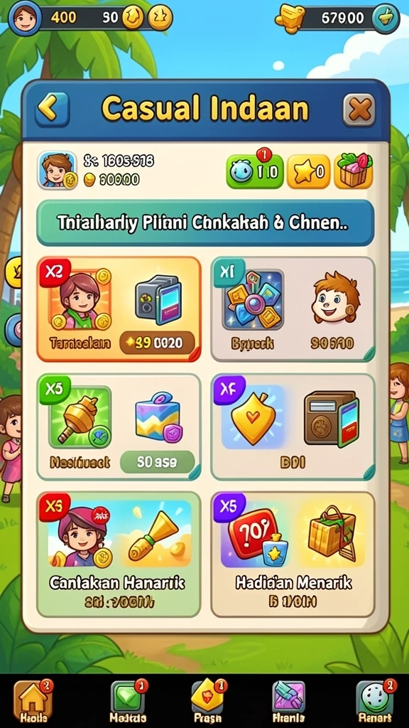 Tampilan antarmuka yang user-friendly untuk navigasi mudah.