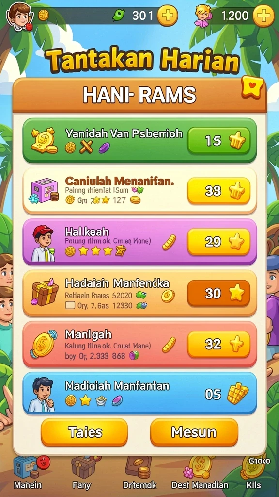 Grafis yang tajam dan efek suara yang menghibur.