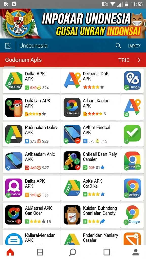 Pilihan konten yang beragam untuk semua genre.