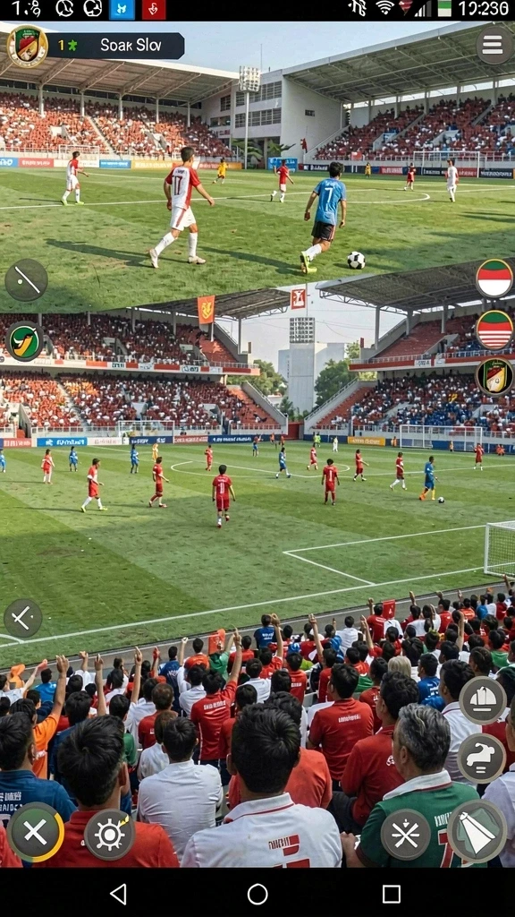Grafis yang memukau dan mendetail dalam setiap permainan.
