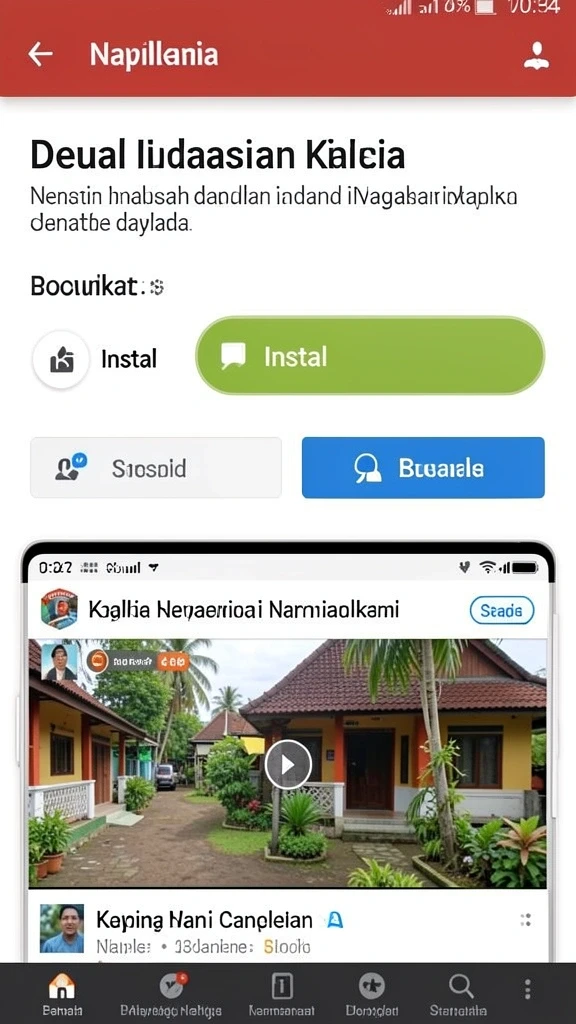 Tampilan antarmuka yang menarik dan user-friendly.