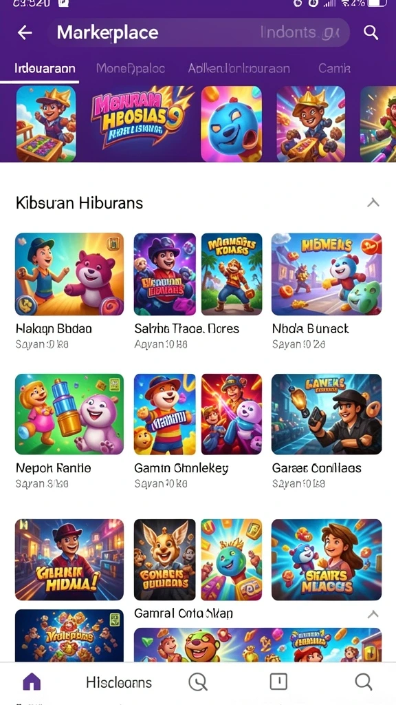 Tangkapan layar dari fitur dukungan pelanggan yang responsif.