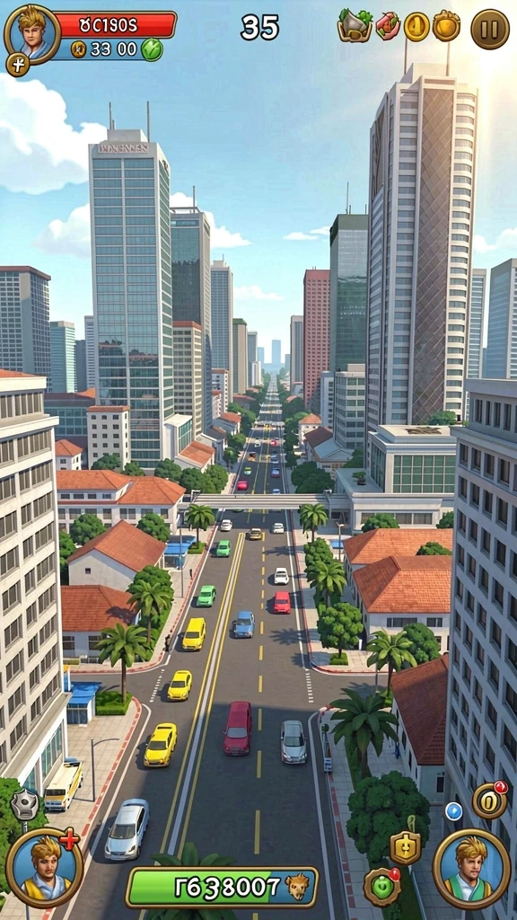 Pilihan karakter yang beragam dan unik.