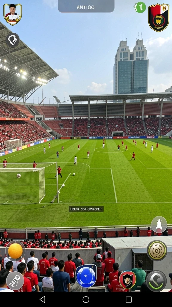 Tampilan grafik fantastis dari dunia naga.
