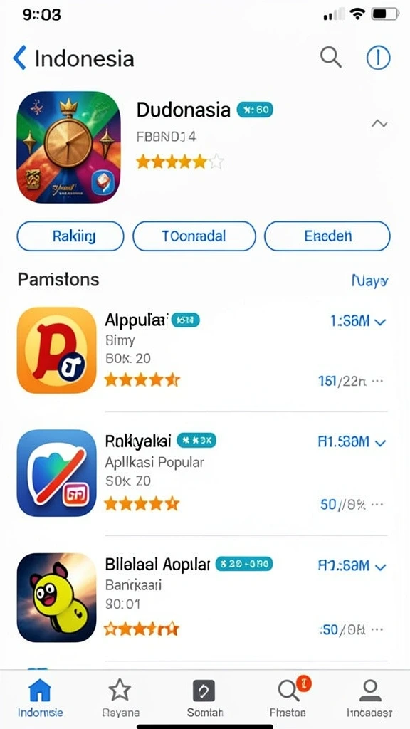 Tampilan antarmuka yang user-friendly.