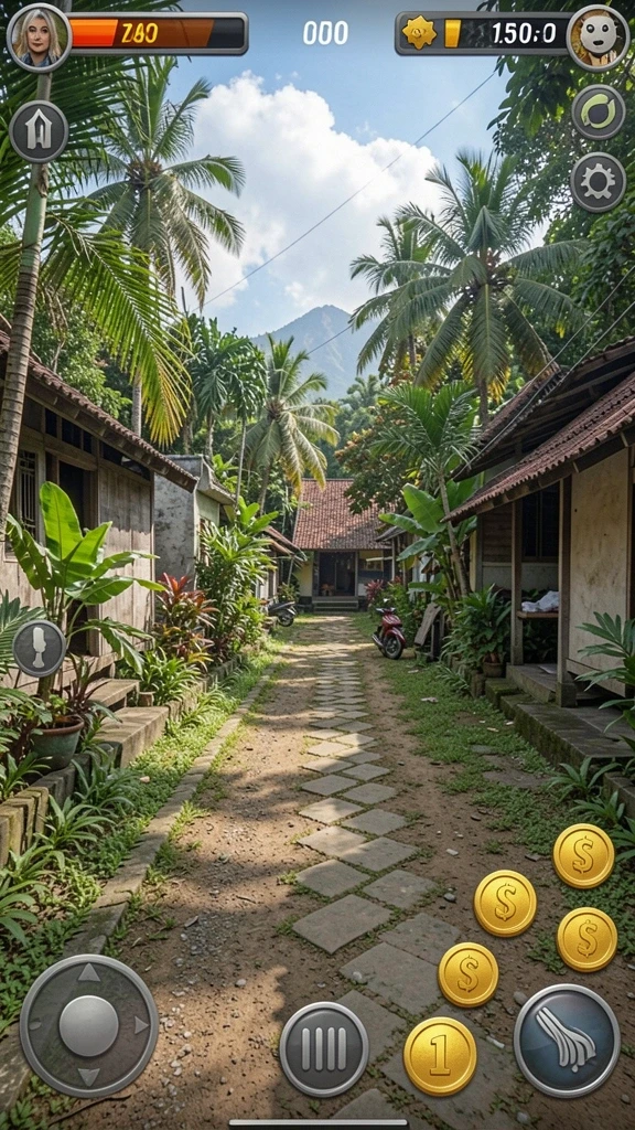 Tangkapan layar menampilkan grafis memukau dari game FA99.