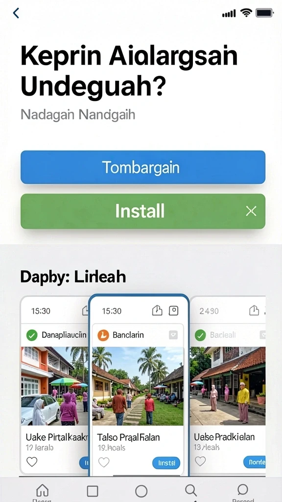 Screenshot level yang menantang dan unik.