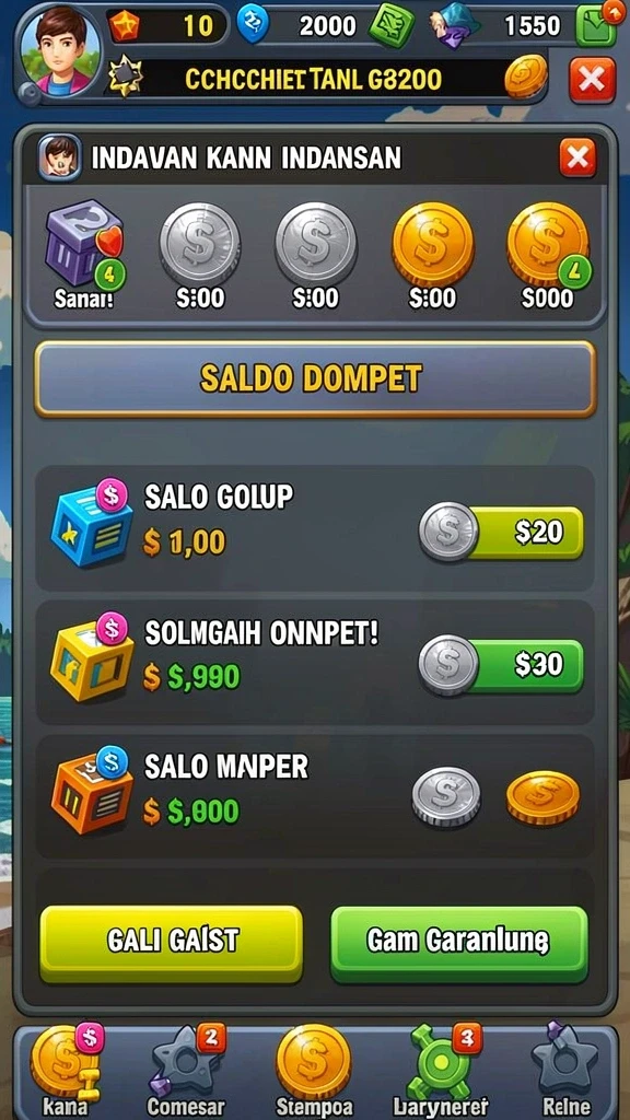 GAMERP dengan pilihan kustomisasi karakter yang beragam.