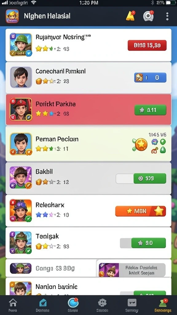 Tampilan antarmuka pengguna yang menarik dan mudah dipahami.