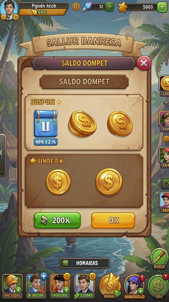 Screenshot karakter baru dalam permainan.