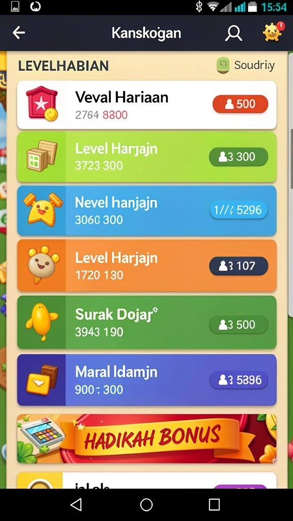 Tampilan antarmuka yang menarik dan user-friendly.