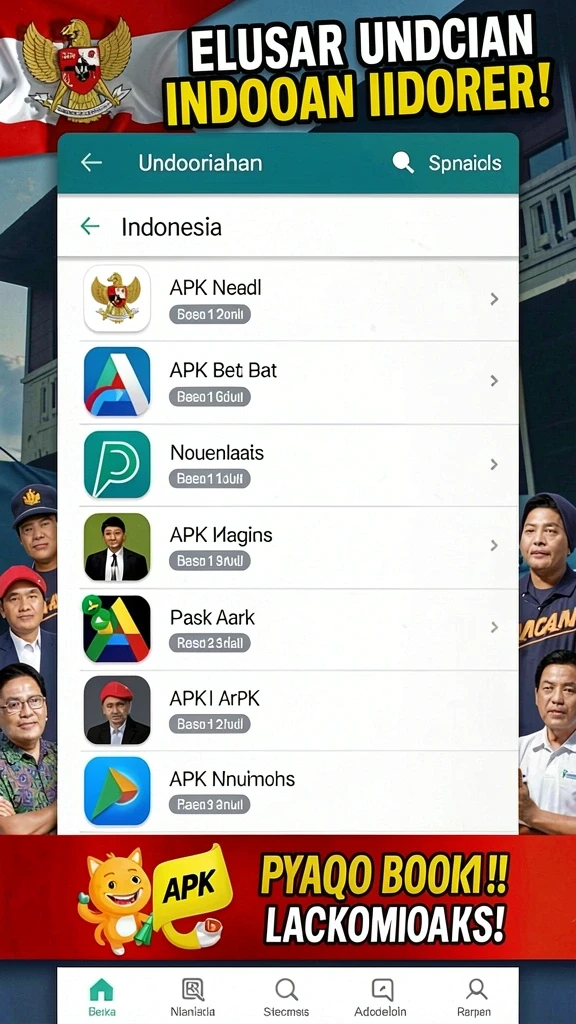 Tampilan antarmuka pengguna yang modern dan menarik.