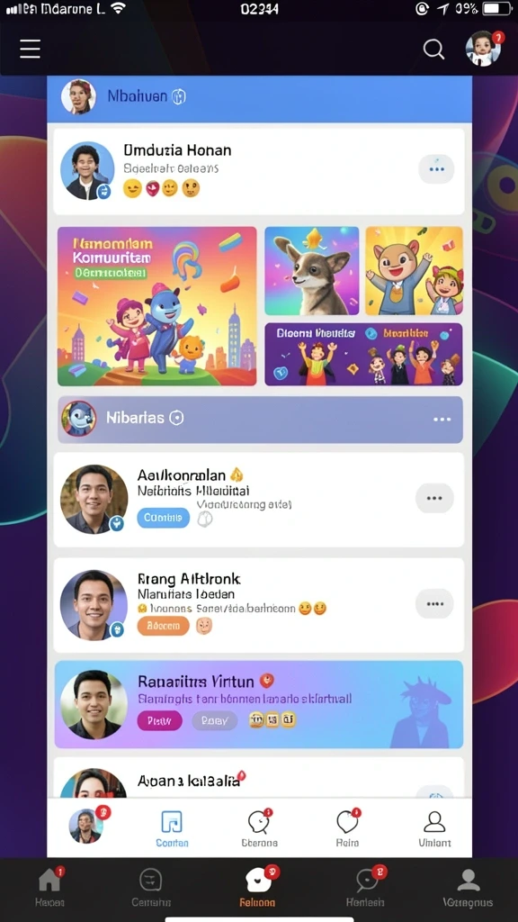 Tampilan antarmuka yang menarik dan mudah digunakan.