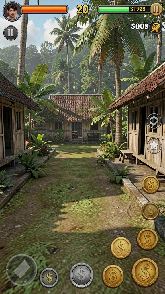 Karakter-karakter unik yang bisa Anda pilih dalam game.