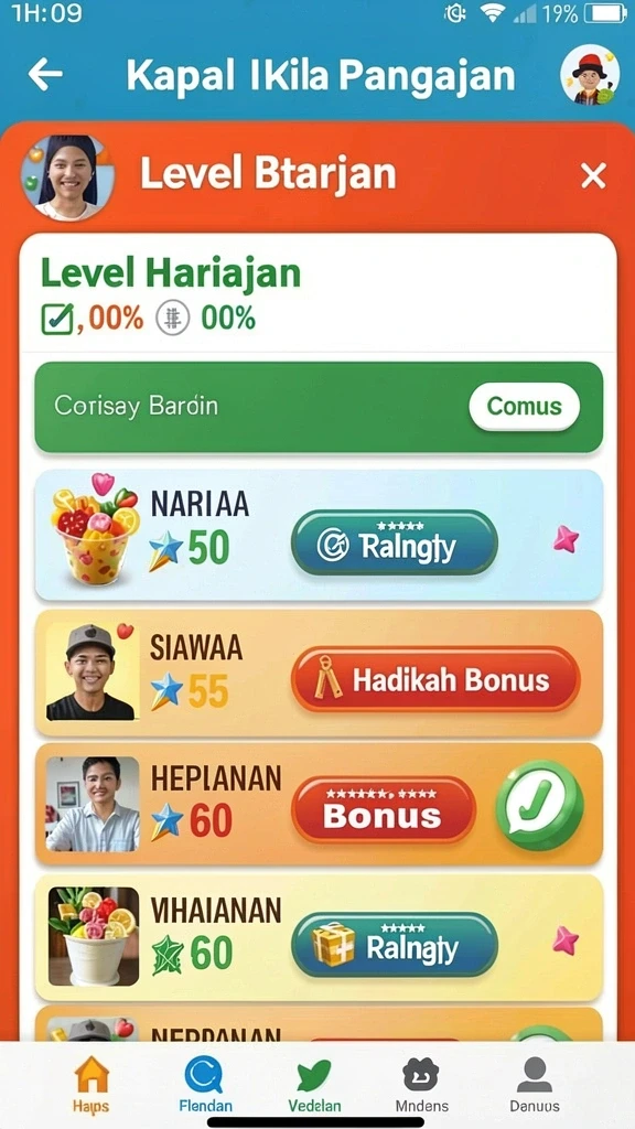 Tampilan antarmuka yang ramah pengguna.