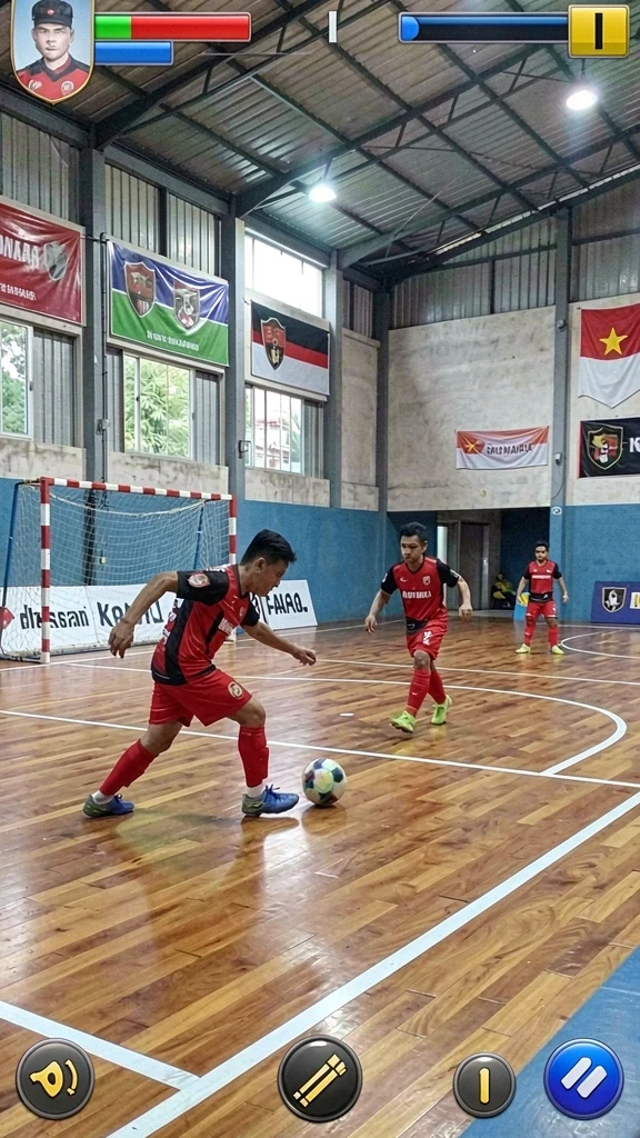 Tantangan level yang membuat adrenalin naik.