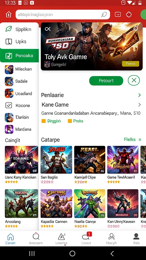 Beragam pilihan permainan kasino yang menarik.
