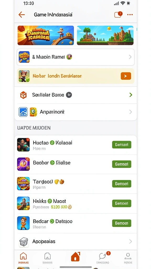 Antarmuka aplikasi MULIATOTO yang ramah pengguna.