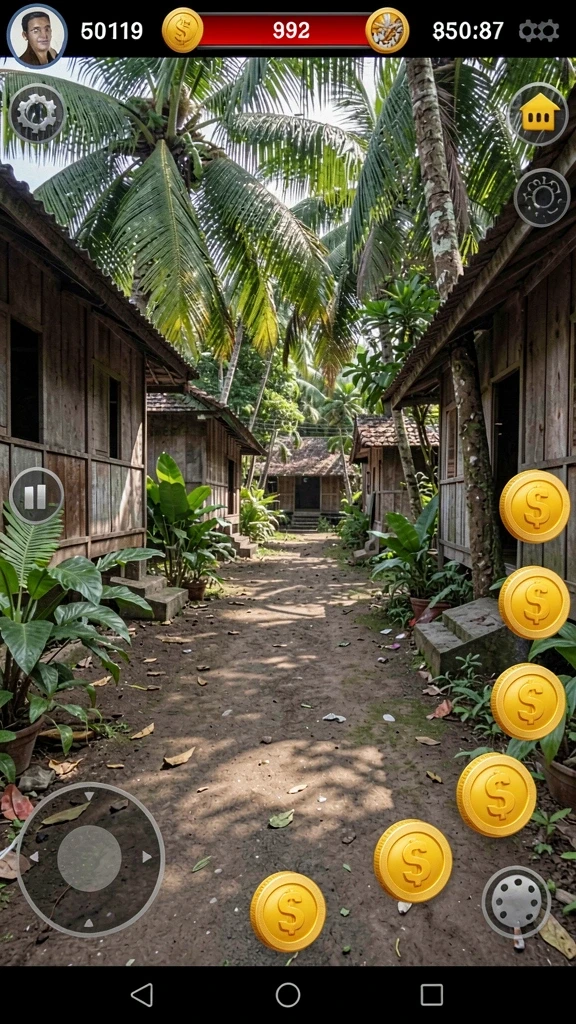 Tampilan antarmuka aplikasi yang menarik dan mudah digunakan.
