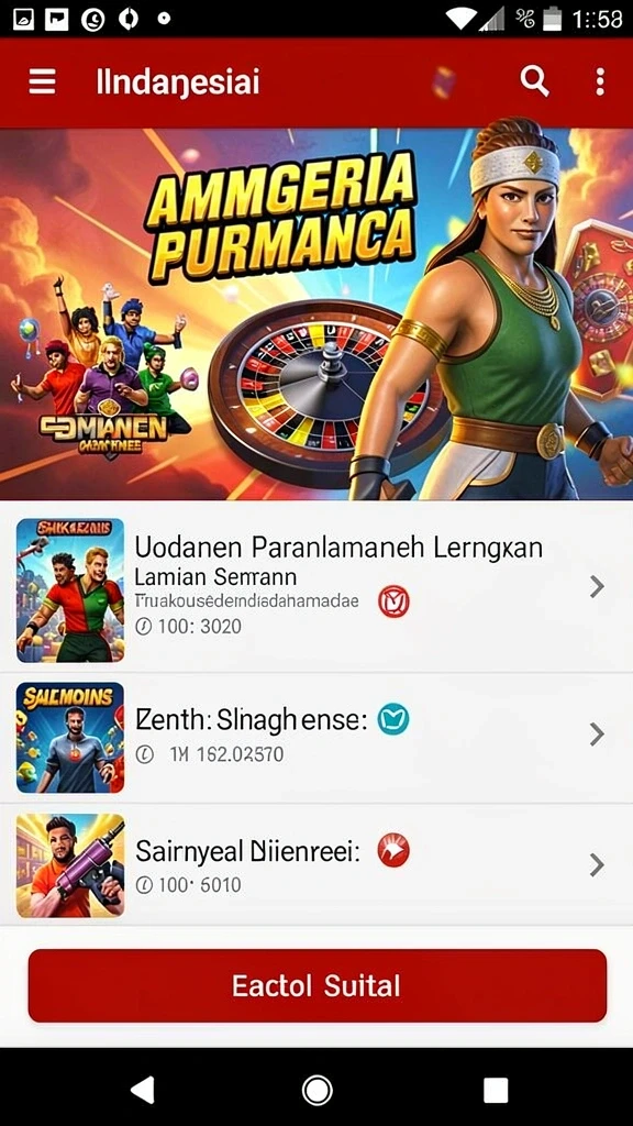 Tampilan antarmuka yang menarik dan user-friendly.