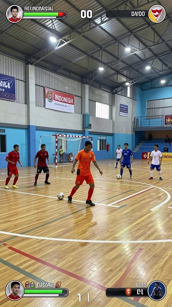 Tampilan awal yang menarik dan penuh warna.