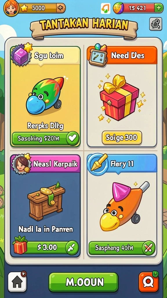Fitur multiplayer yang memungkinkan bermain bersama teman.