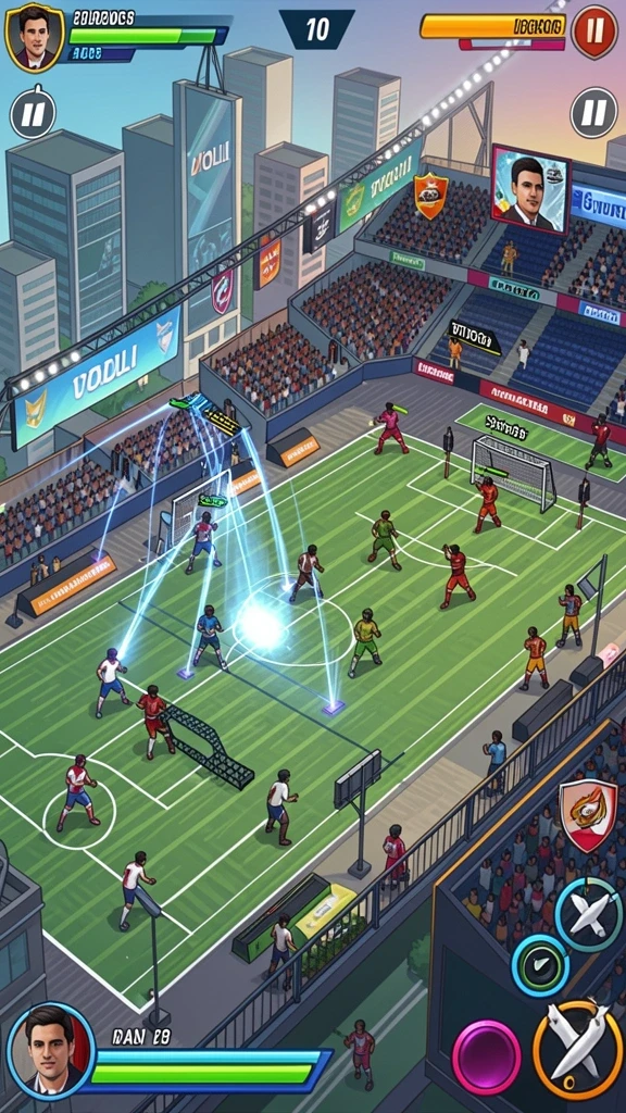 Fitur multiplayer yang memungkinkan bermain bersama teman.
