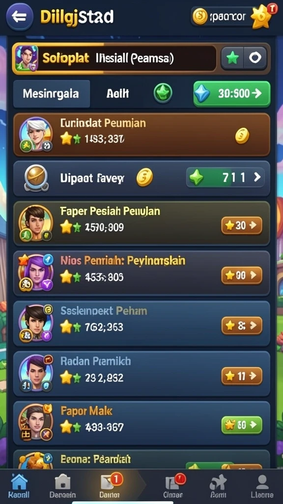 Momen pertarungan seru yang penuh aksi.