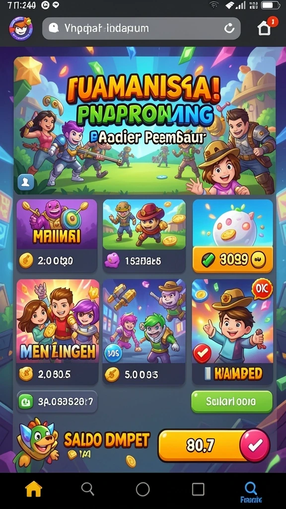 Screenshot gameplay yang menunjukkan aksi seru.