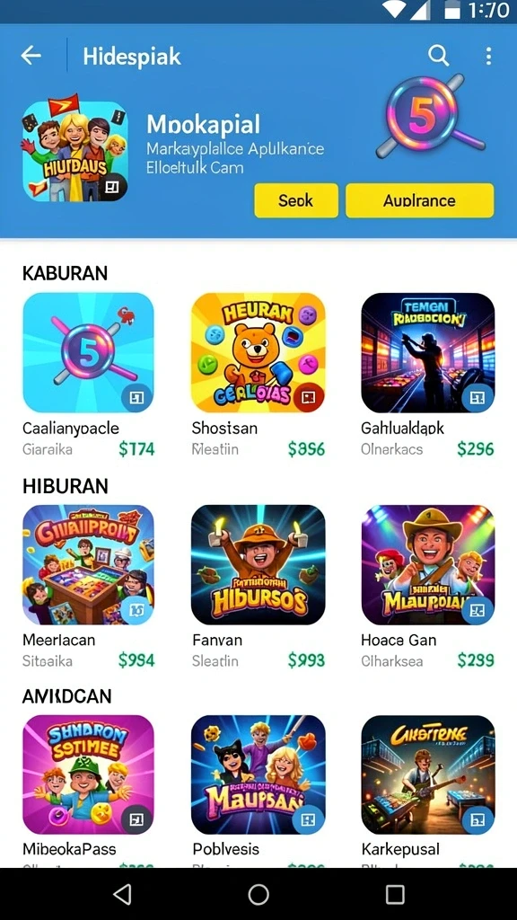 Fitur sosial untuk berinteraksi dengan pemain lain.