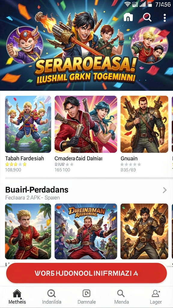 Tangkapan layar menunjukkan berbagai pilihan kustomisasi karakter yang menarik.