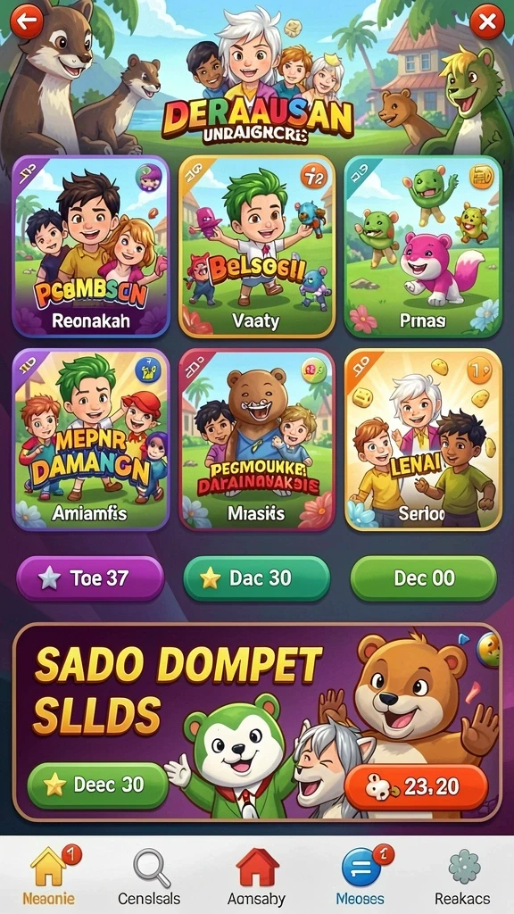 Tangkapan layar memperlihatkan momen seru saat event khusus diadakan.