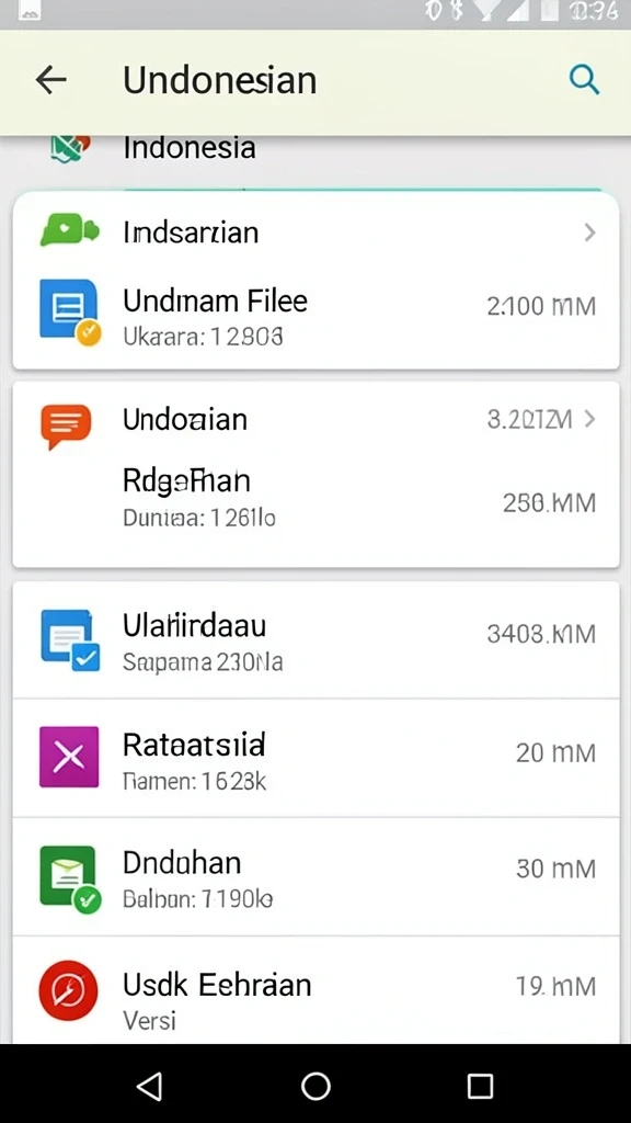 Gambaran antarmuka yang modern dan menarik.