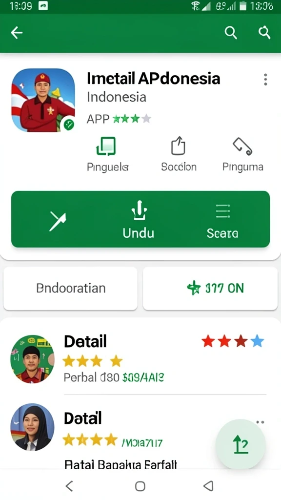 Beragam karakter untuk dipilih dan digunakan.